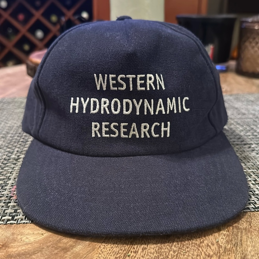 western hydrodynamic research canvas promotional hat